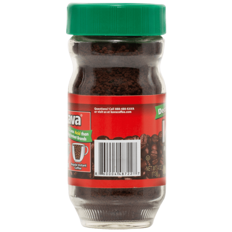 Kava® Decaf Reduced Acid Instant Coffee (4 oz) Kava Coffee